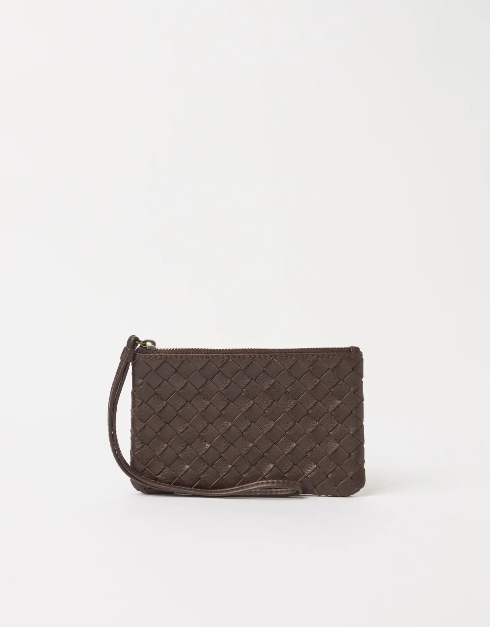 O My Bag Lexi woven - Midi wallet chocolate
