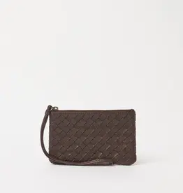 O My Bag Lexi woven - Midi wallet chocolate