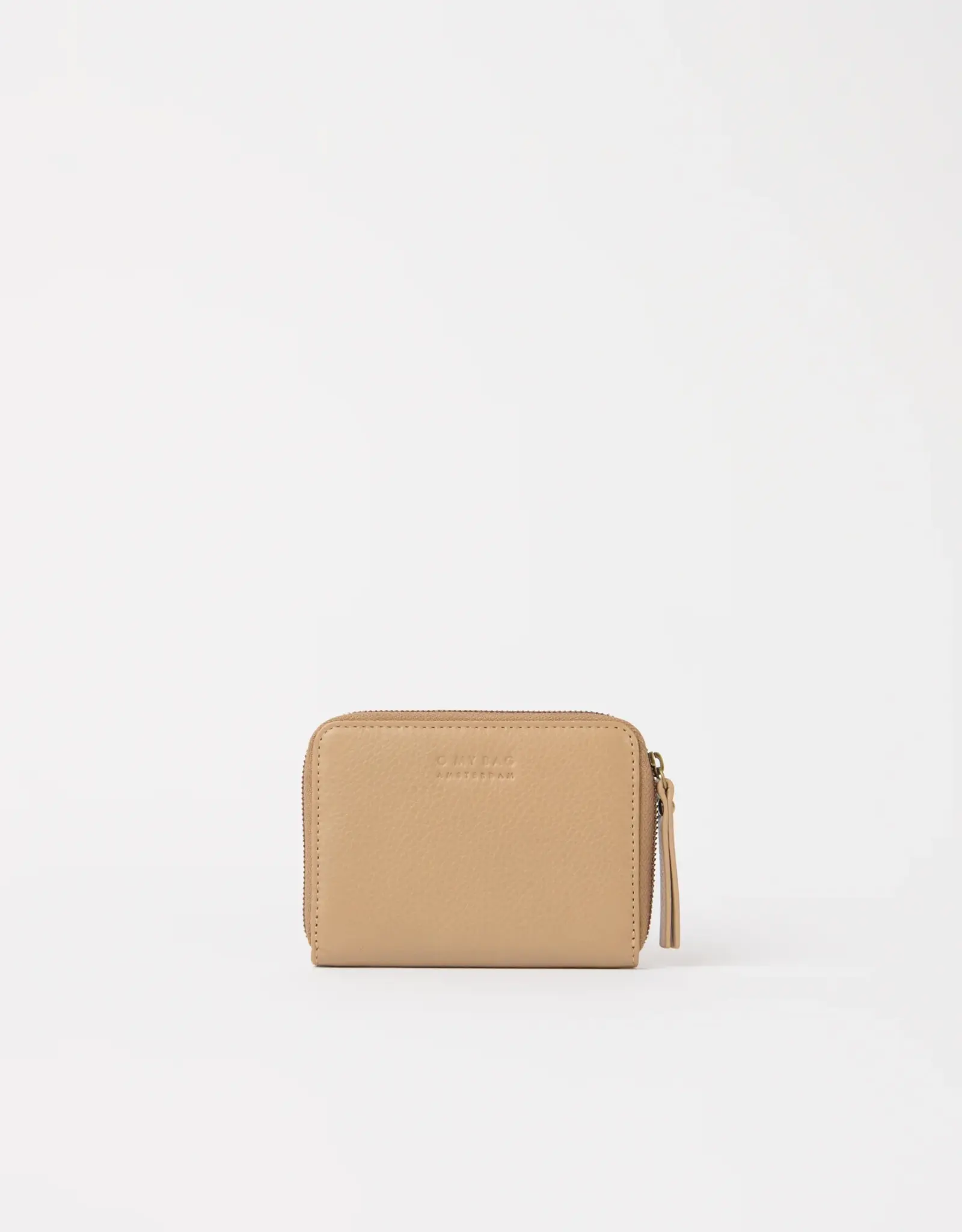 O My Bag Robbie Wallet - Sand Soft Grain Leer