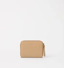 O My Bag Robbie Wallet - Sand Soft Grain Leer