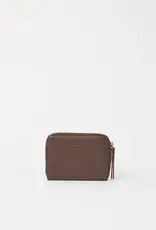 O My Bag Robbie Wallet - Chocolate Soft Grain Leer