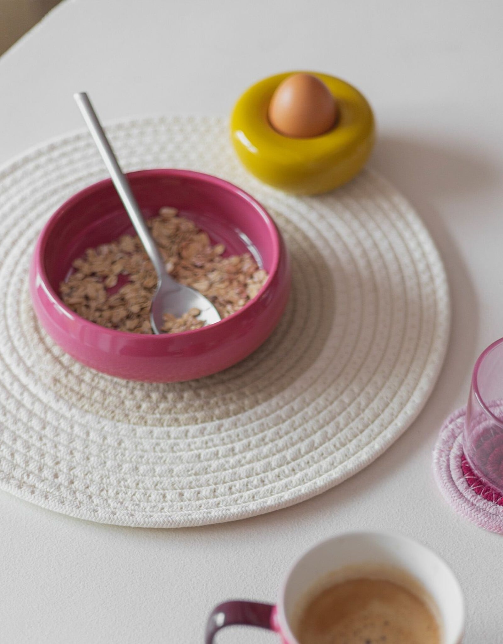 S&P Placemat -  35cm cream white Piff