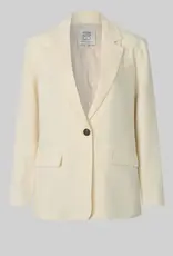 Second Female Blazer - Lino pastelgeel