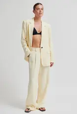 Second Female Broek - Lino pastelgeel