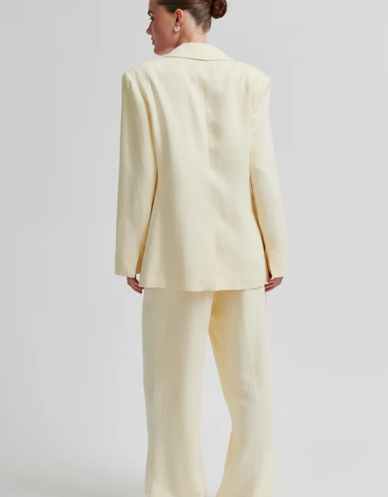 Second Female Broek - Lino pastelgeel