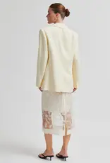 Second Female Blazer - Lino pastelgeel