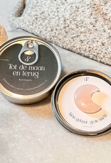 potie pot Geluksblikje - Tot de maan en terug