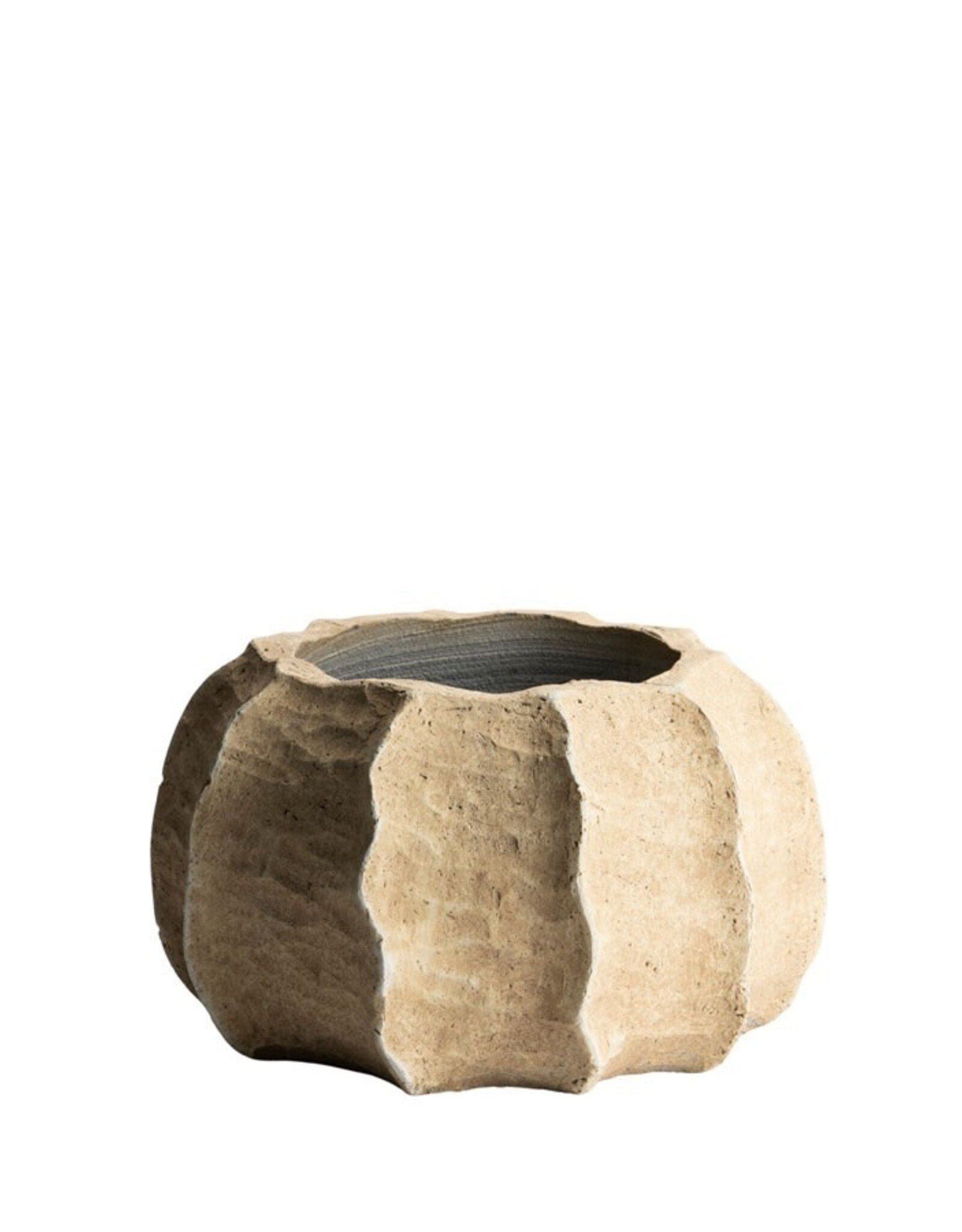 ISAA Bloempot - Pyrula beige XS (38x35)