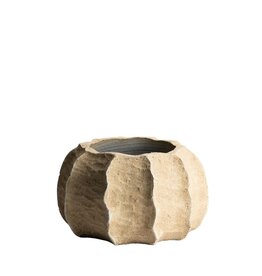 ISAA Bloempot - Pyrula beige XS (38x35)