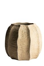 ISAA Bloempot - Pyrula beige Small( 38x35)