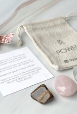 Rockstyle Power Crystals Set Power – Voor Zelfvertrouwen & Kracht – Met Tijgeroog & Rozenkwarts