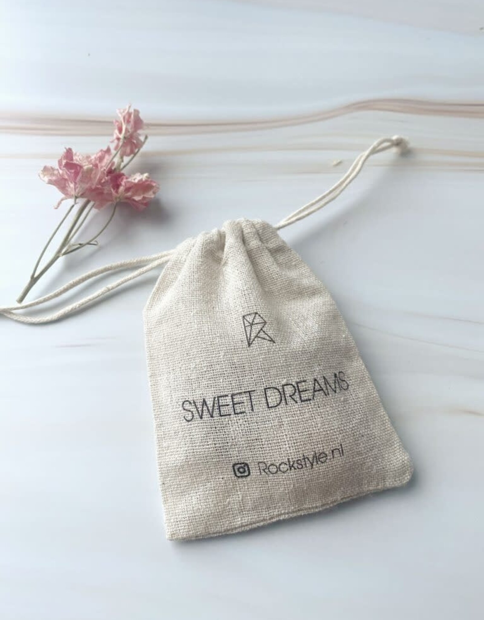 Rockstyle Power Crystals Set Sweet Dreams – Slaapset met Amethist, Rozenkwarts & Agaat