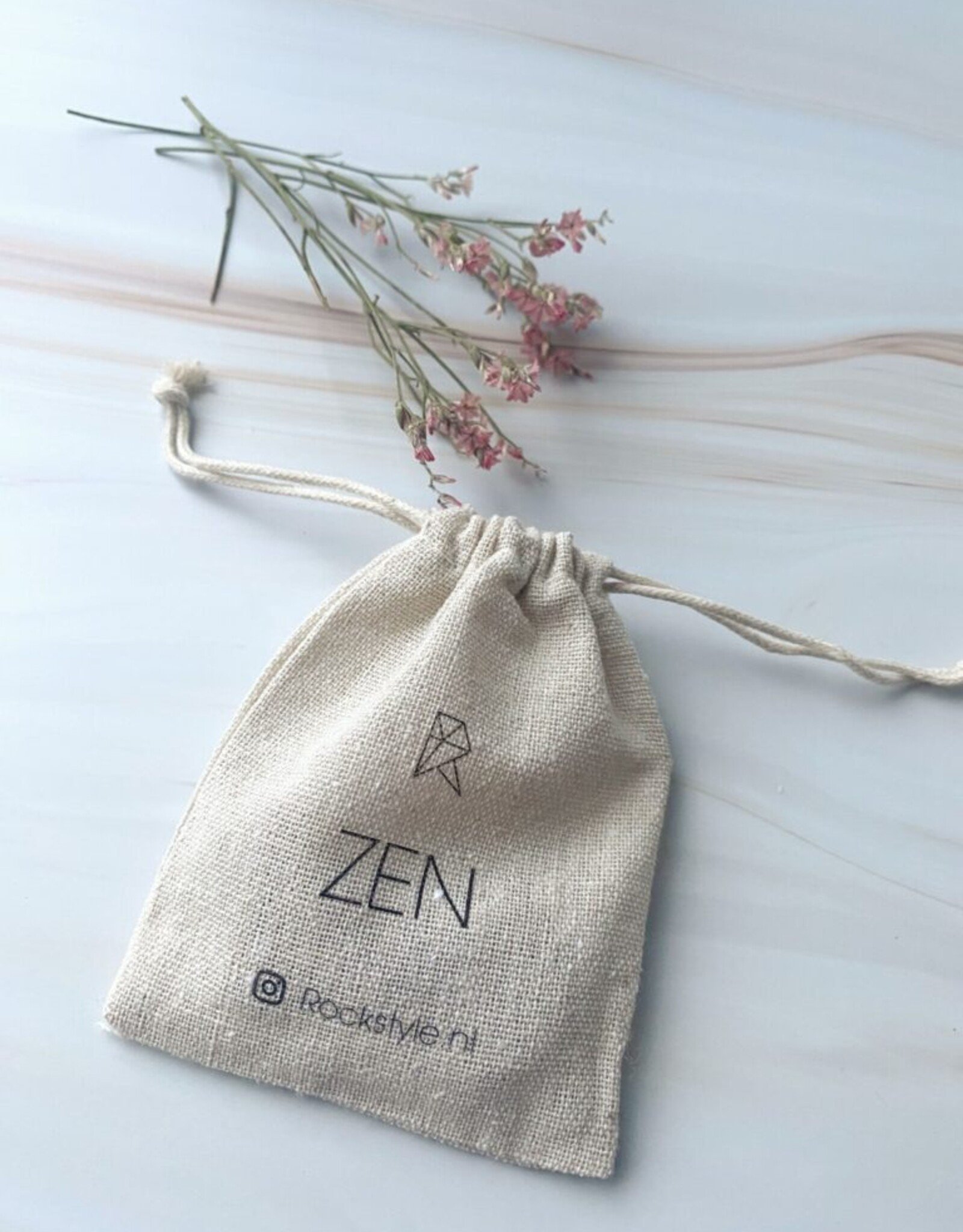 Rockstyle Power Crystals Set Zen – Met Maansteen, Amethist & Rozenkwarts – Voor Ontspanning
