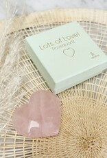 Rockstyle Lots of Love Giftbox – Rozenkwarts Hart – Edelsteen Cadeau Liefde