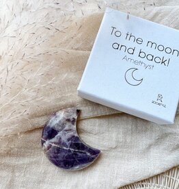 Rockstyle To the moon and back Giftbox – Amethist Maan – Edelsteen Liefdes cadeau