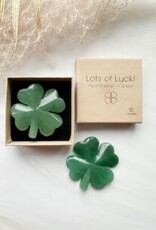 Rockstyle Lots of Luck Giftbox – Klavertje Vier van Aventurijn – Edelsteen Gelukscadeau