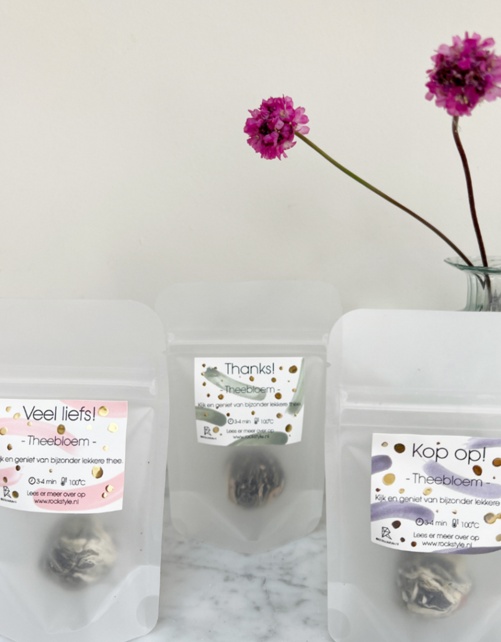 Rockstyle Magische Theebloem – Thanks - Groene Thee