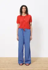 Broek - Edeline - blauw/rood