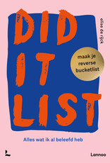 Did it  list - Maak je reserve bucketlist