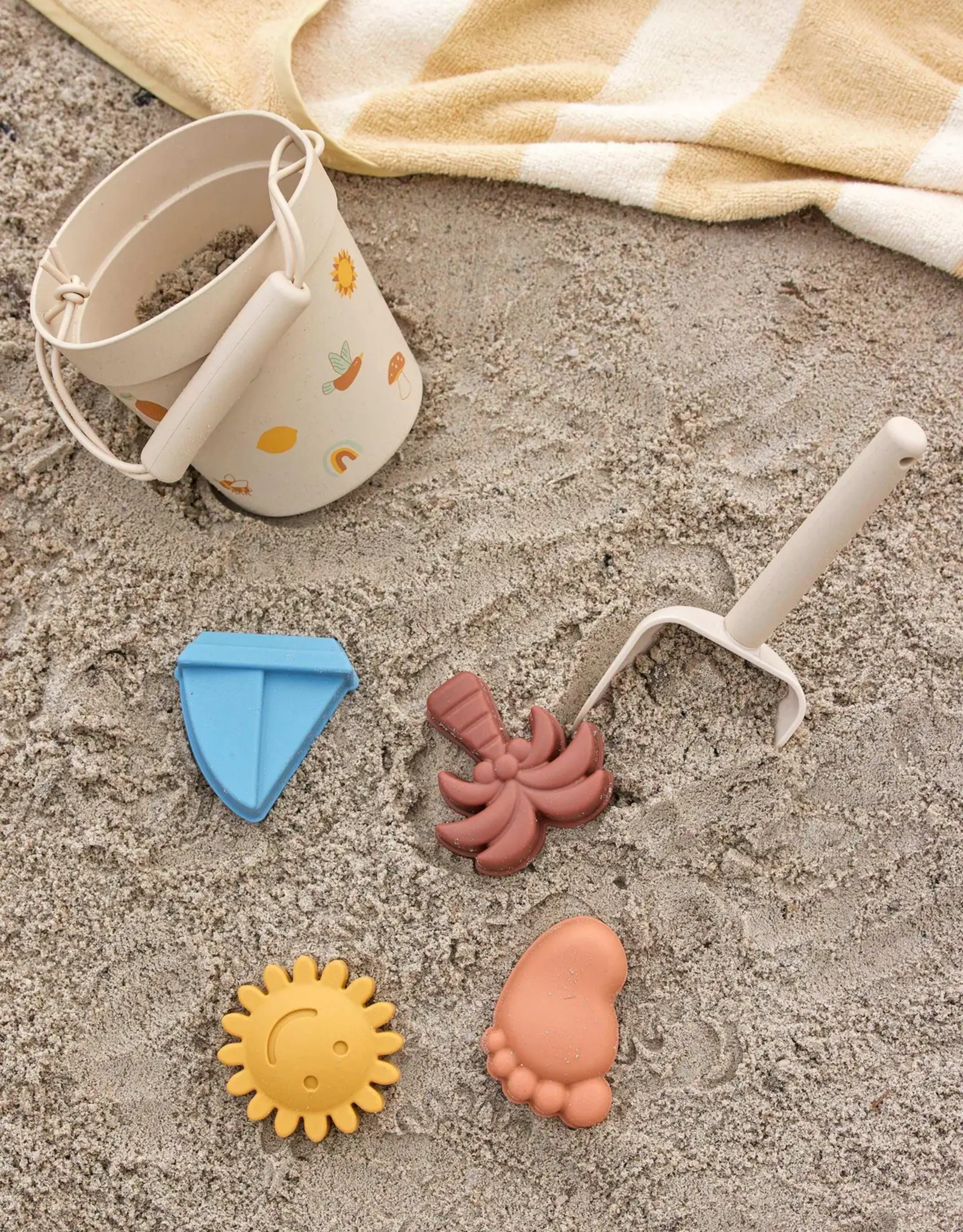 Bloomingville Speelset - Sand & beach silicone