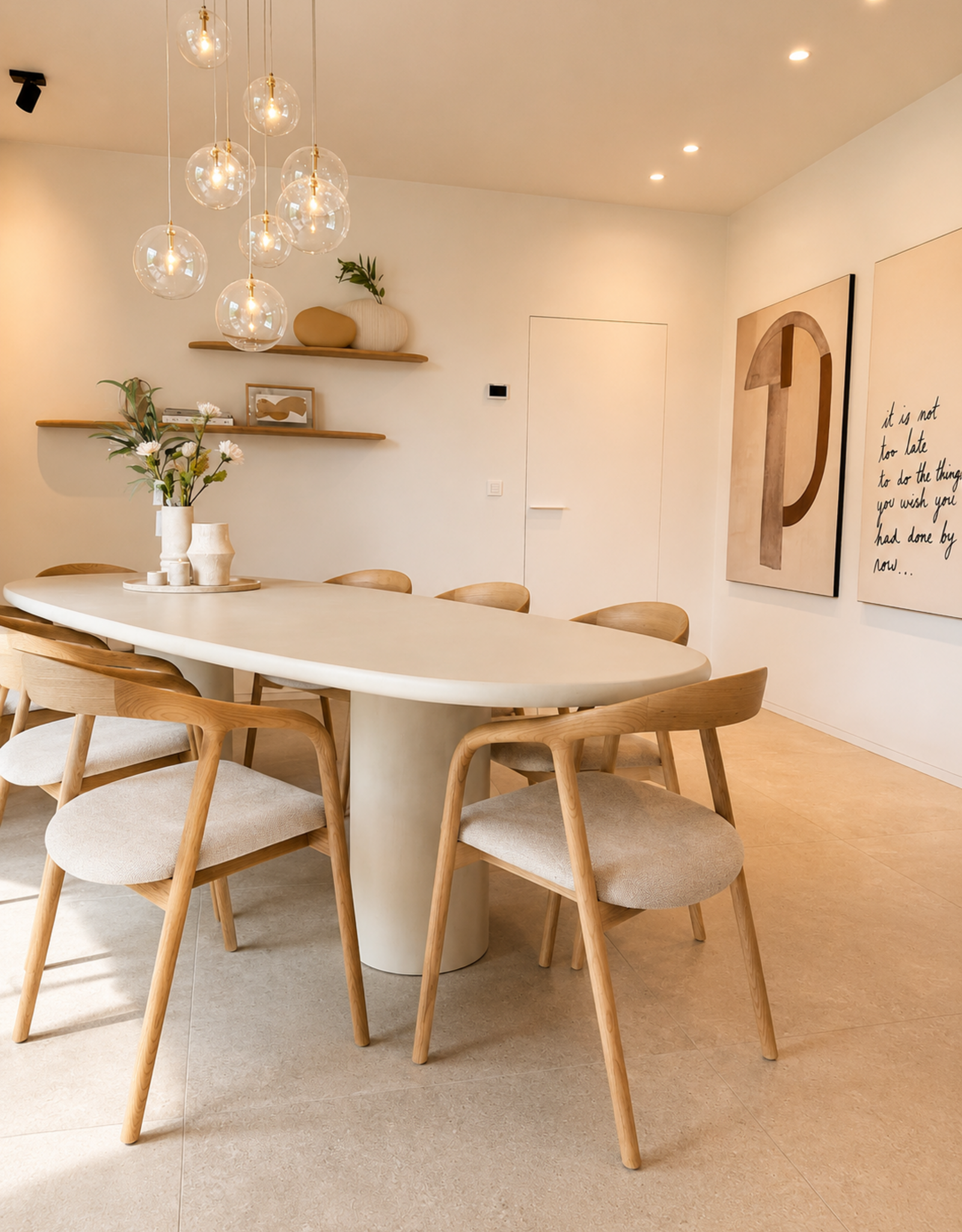 Maatwerk tafel - Beton Ciré - Mortex of lavasteen