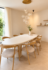 Maatwerk tafel - Beton Ciré - Mortex of lavasteen