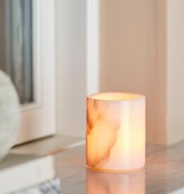 Bloomingville Alabaster - Annebel wit
