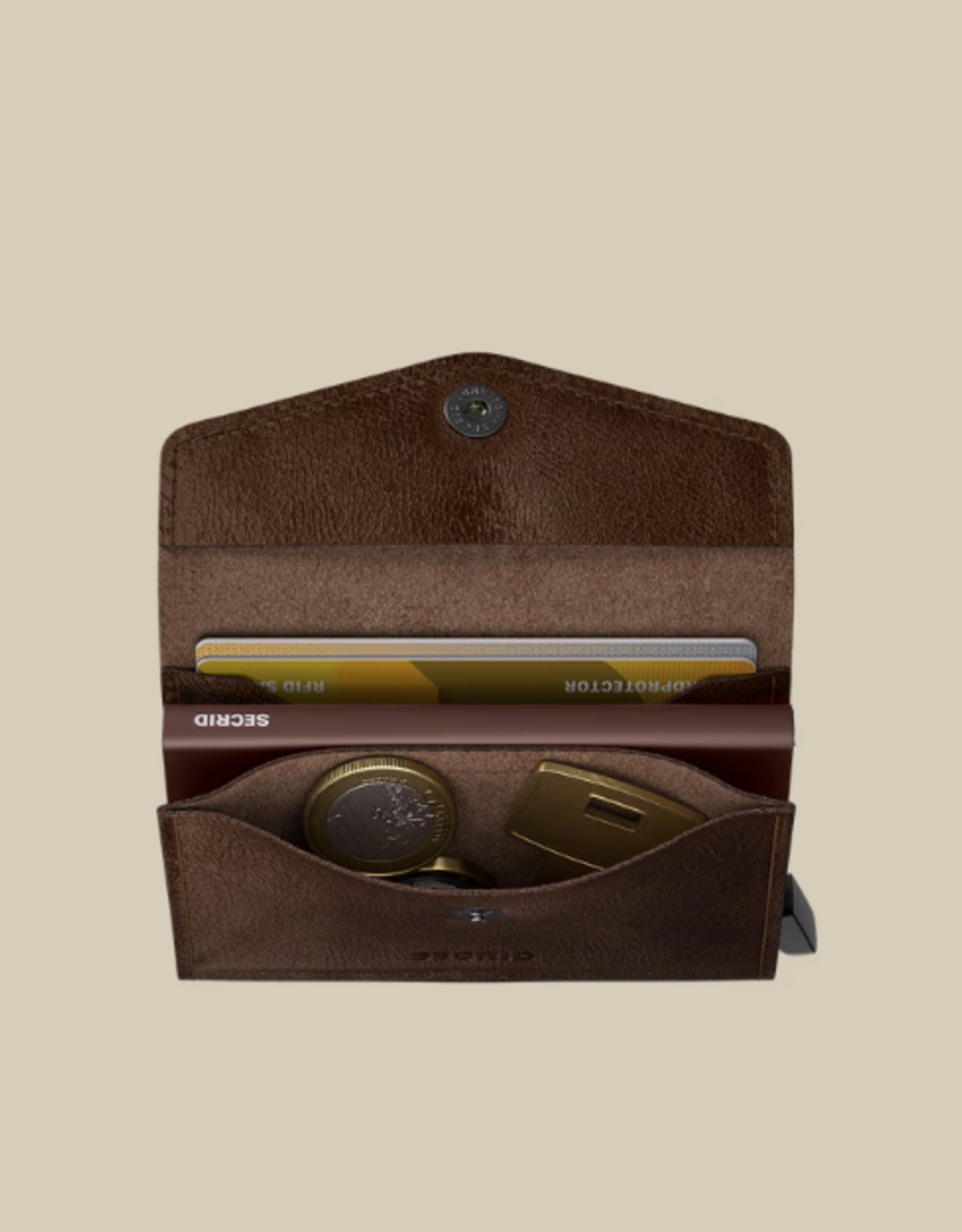 Secrid Miniwallet - Envelope Vintage Chocolate