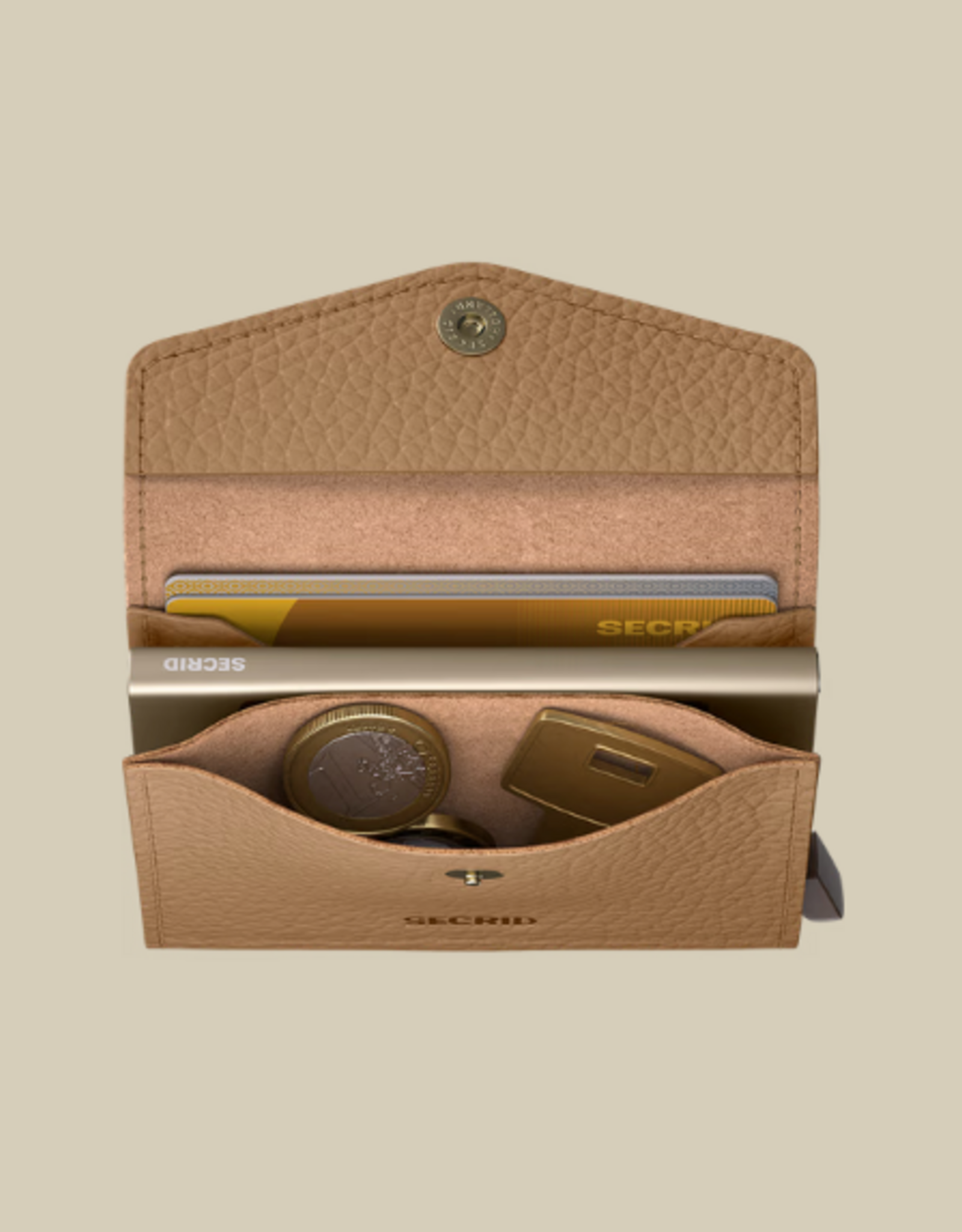 Secrid Miniwallet - Envelope Vintage Cappuccino