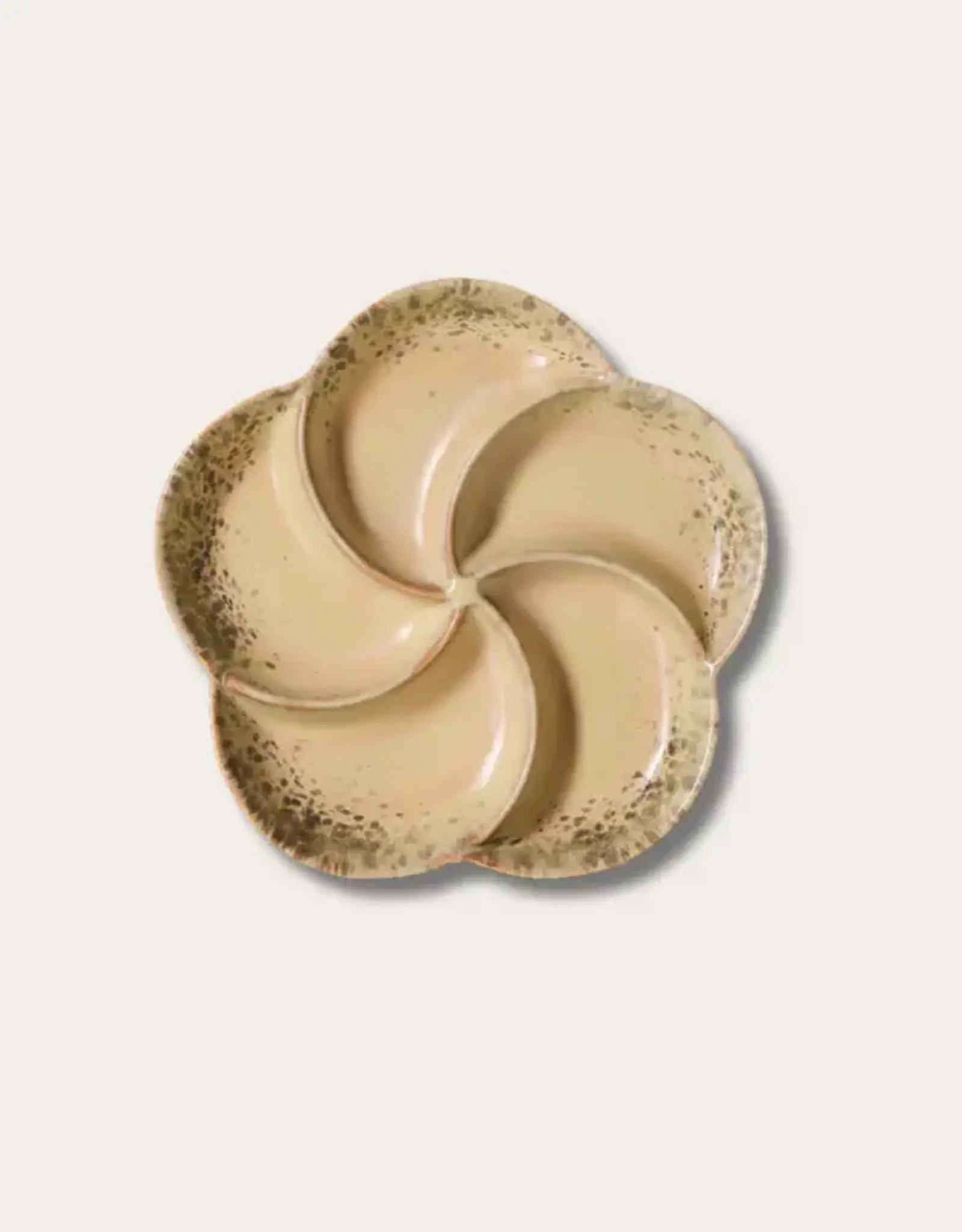 HKLiving 70s ceramics - Snack tray grit