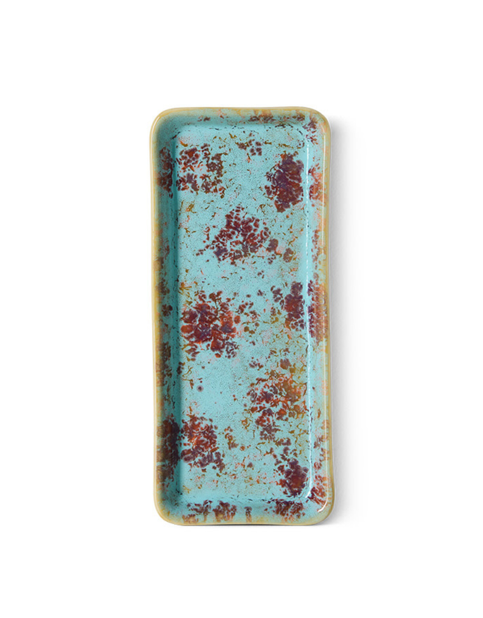 HKLiving 70s ceramics - Small dish patina