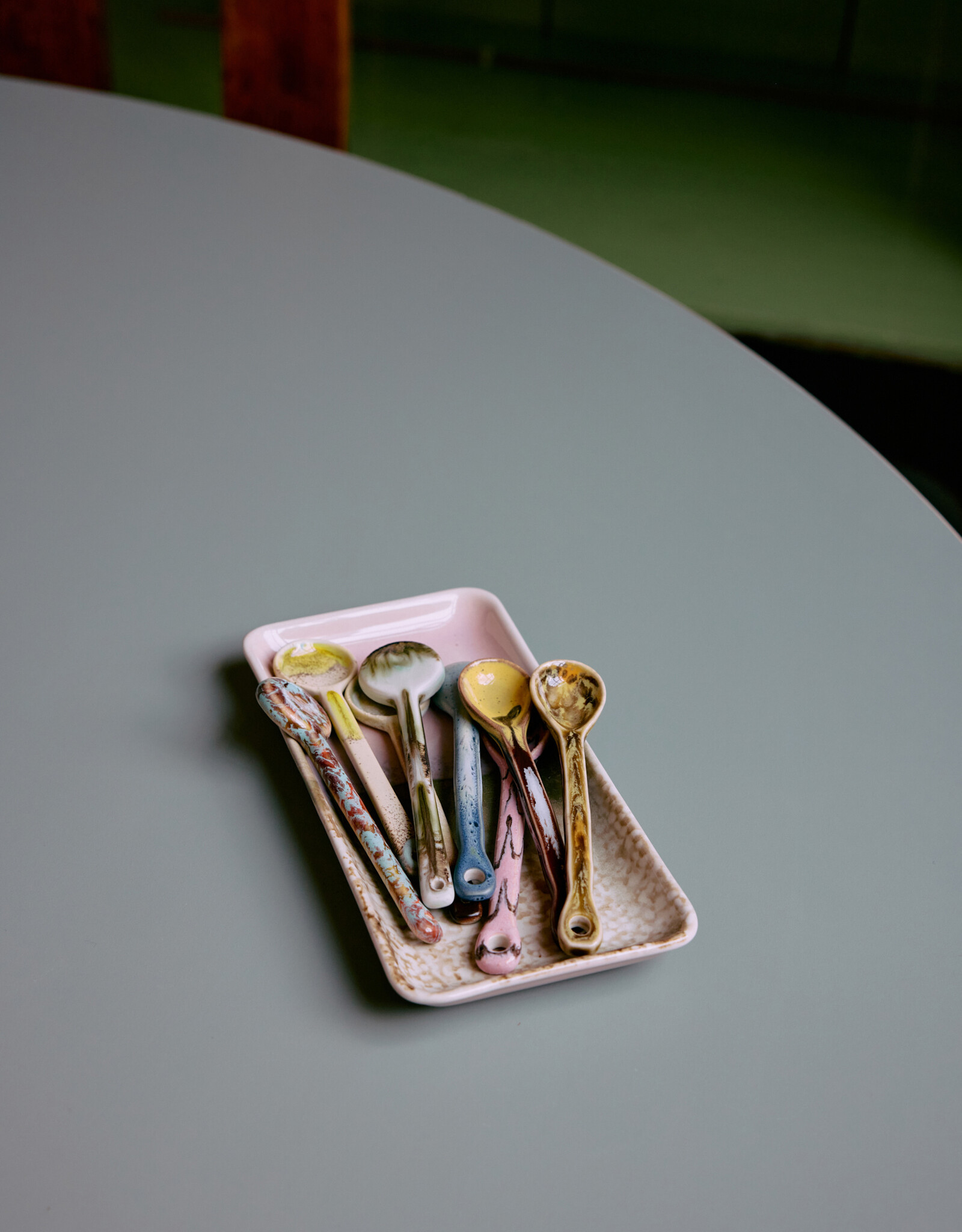 HKLiving 70s ceramics - Small tray muse