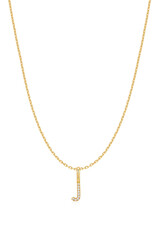 Ania Haie Ketting - Letter J - goud