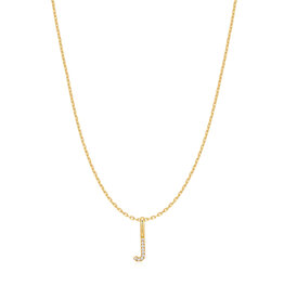 Ania Haie Ketting - Letter J - goud