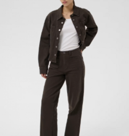 KAFFE Jeans - KAbrook  Reg fit brun