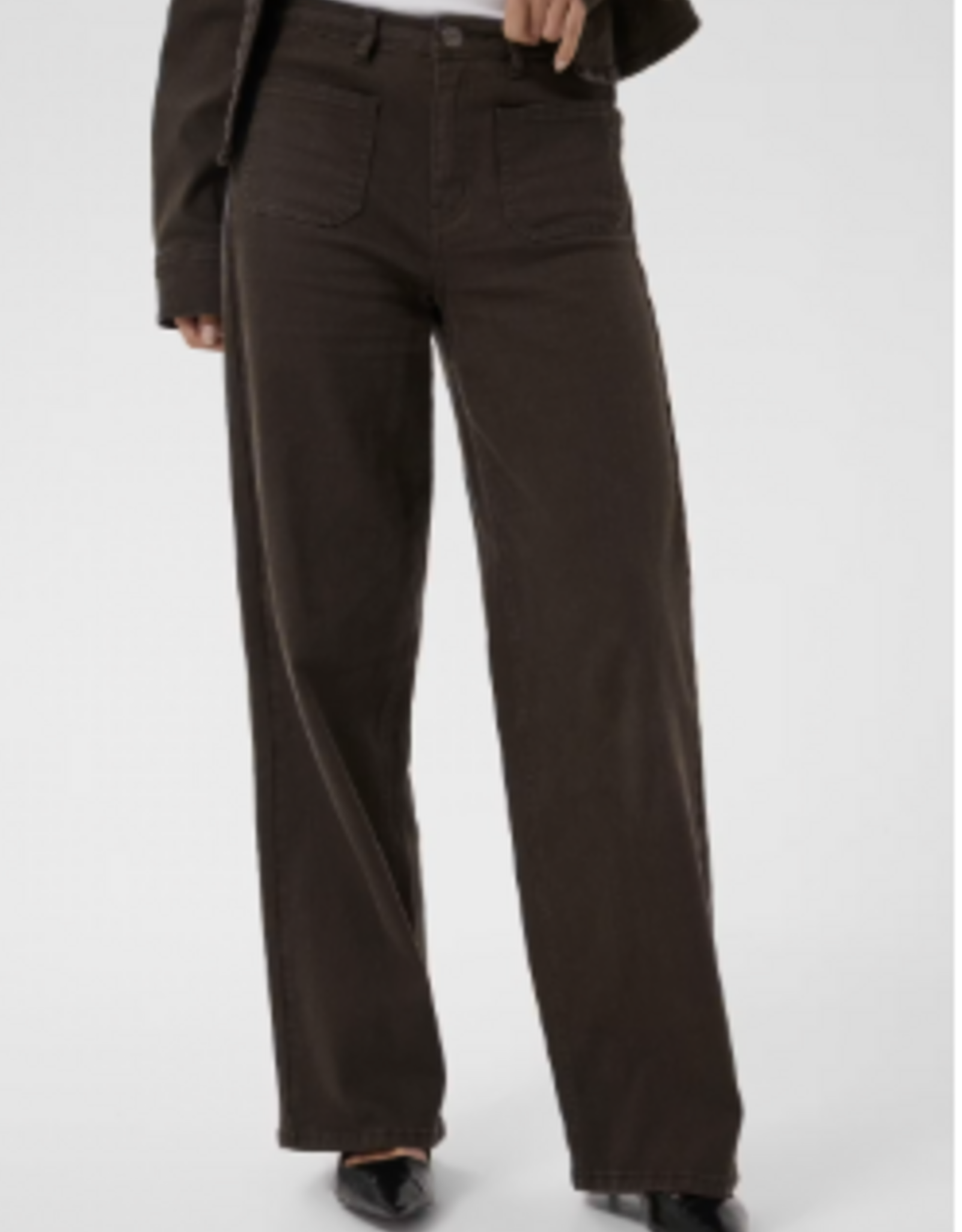 KAFFE Jeans - KAbrook  Reg fit brun