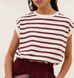 by bar Top - Tobi stripe  wine