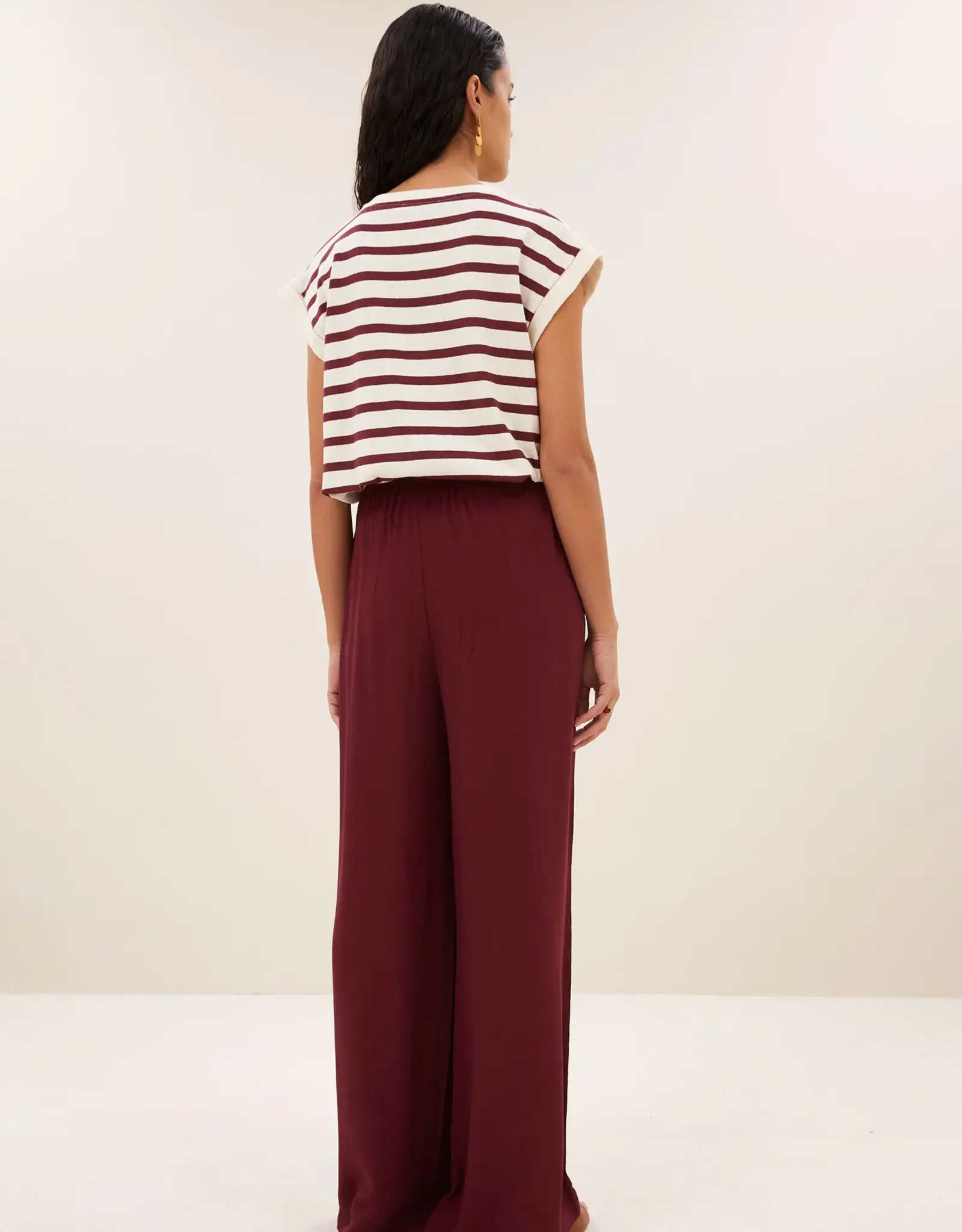 by bar Top - Tobi stripe  wine
