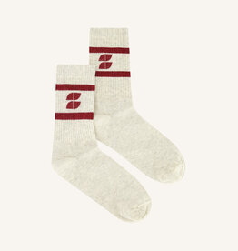 By-bar Sokken - Logo sparkle grey socks