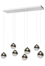 Hanglamp - Monzy 7 - rechthoek - wit