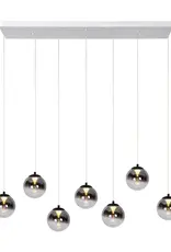 Hanglamp - Monzy 7 - rechthoek - wit