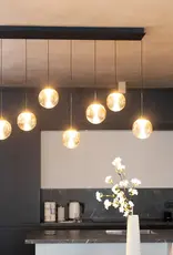 Hanglamp - Monzy 7 - rechthoek - zwart