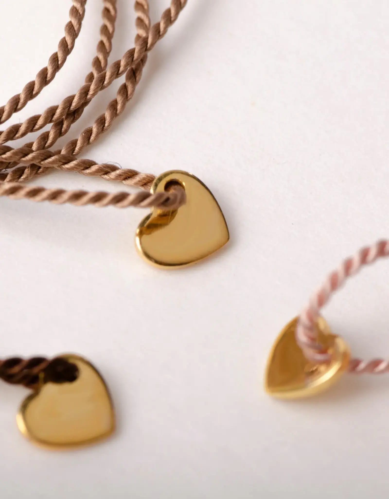 Love knot armband - Hart onder de riem
