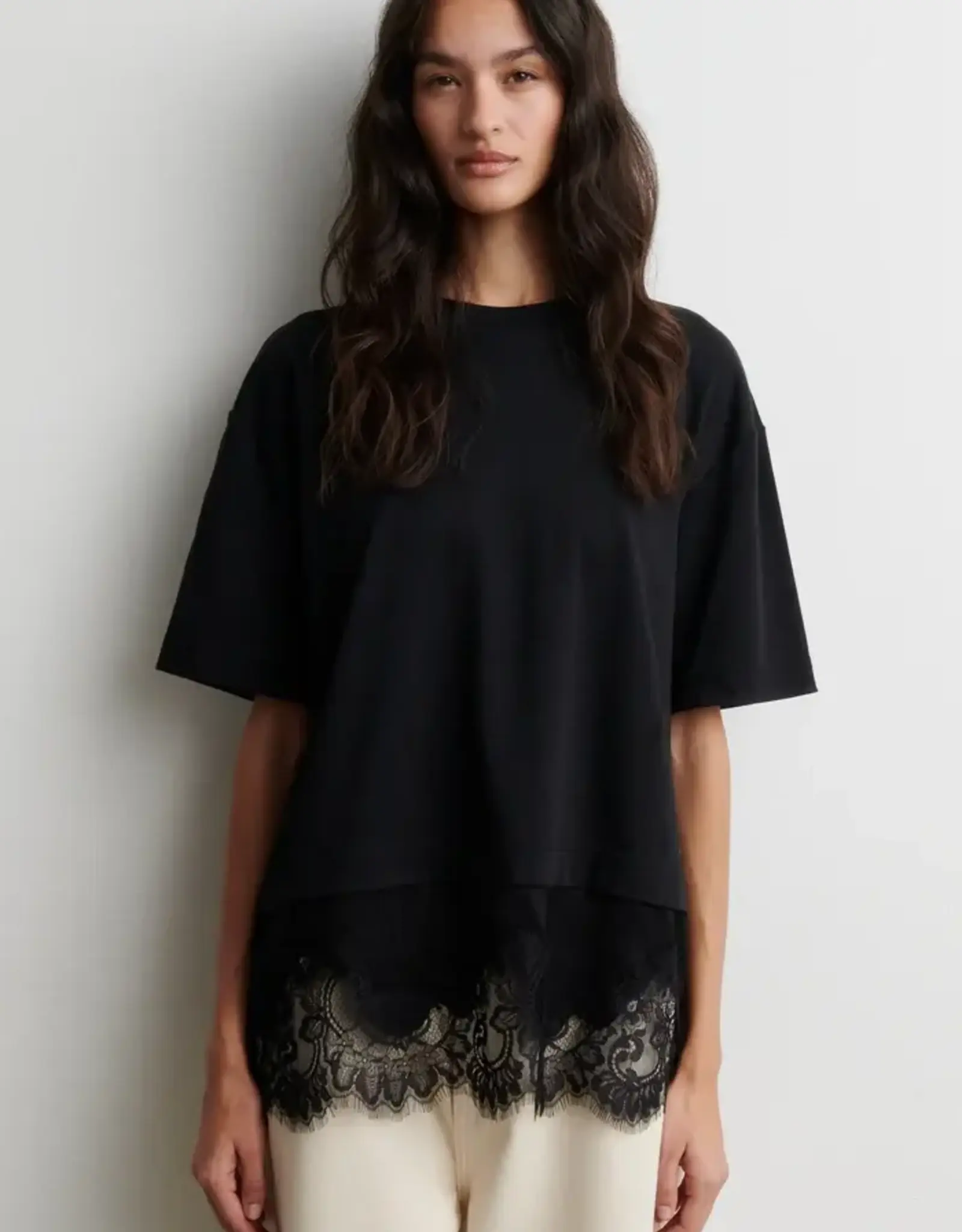 Second Female Blouse vaccara - Zwart