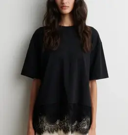Second Female Blouse vaccara - Zwart
