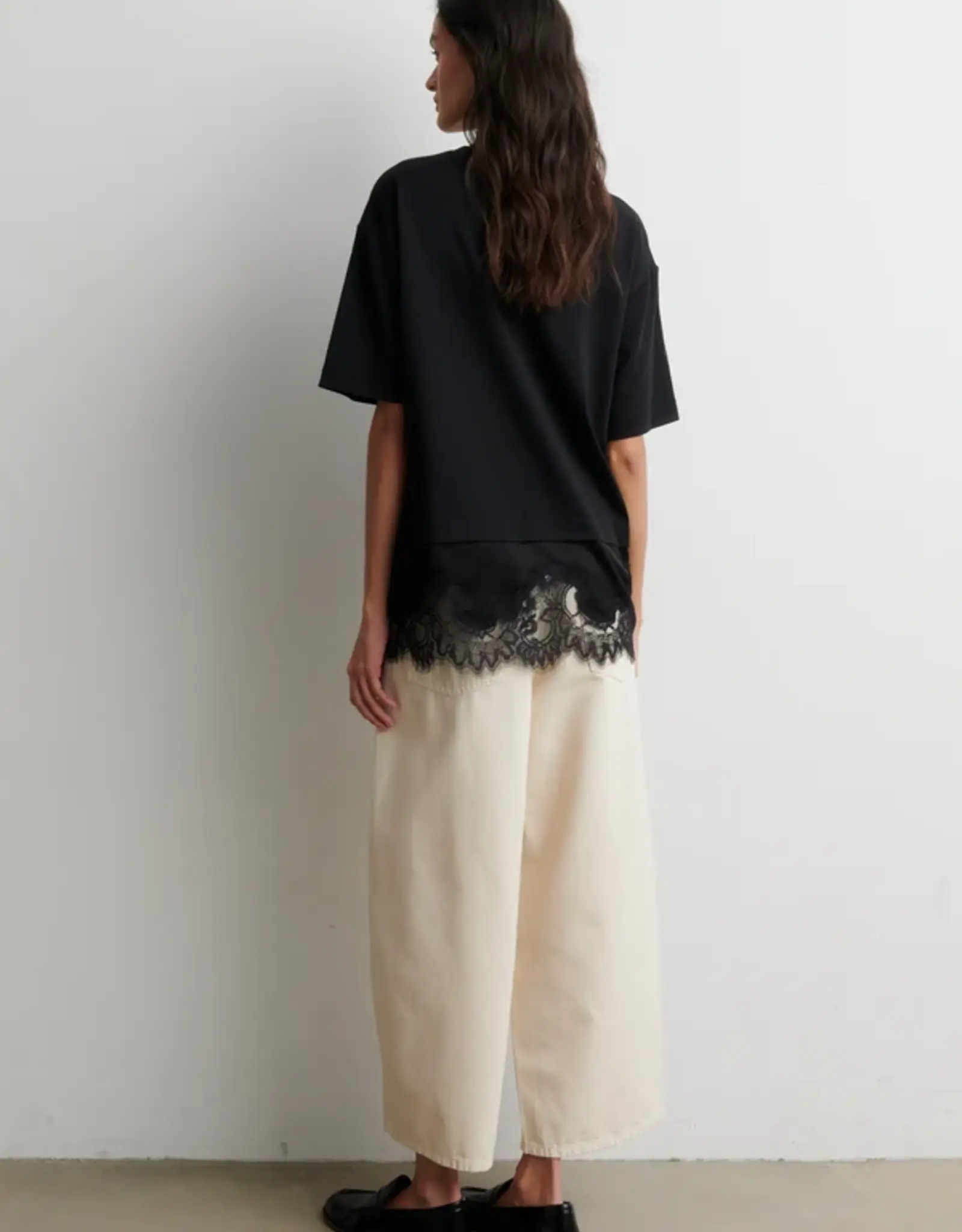 Second Female Blouse vaccara - Zwart
