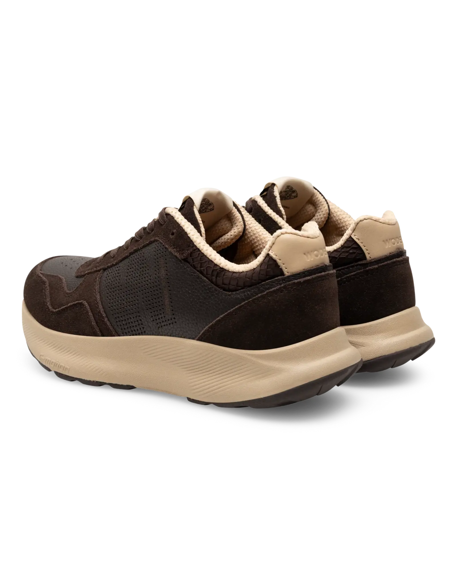 Woden Mathilde - Runner Leather Chocolate