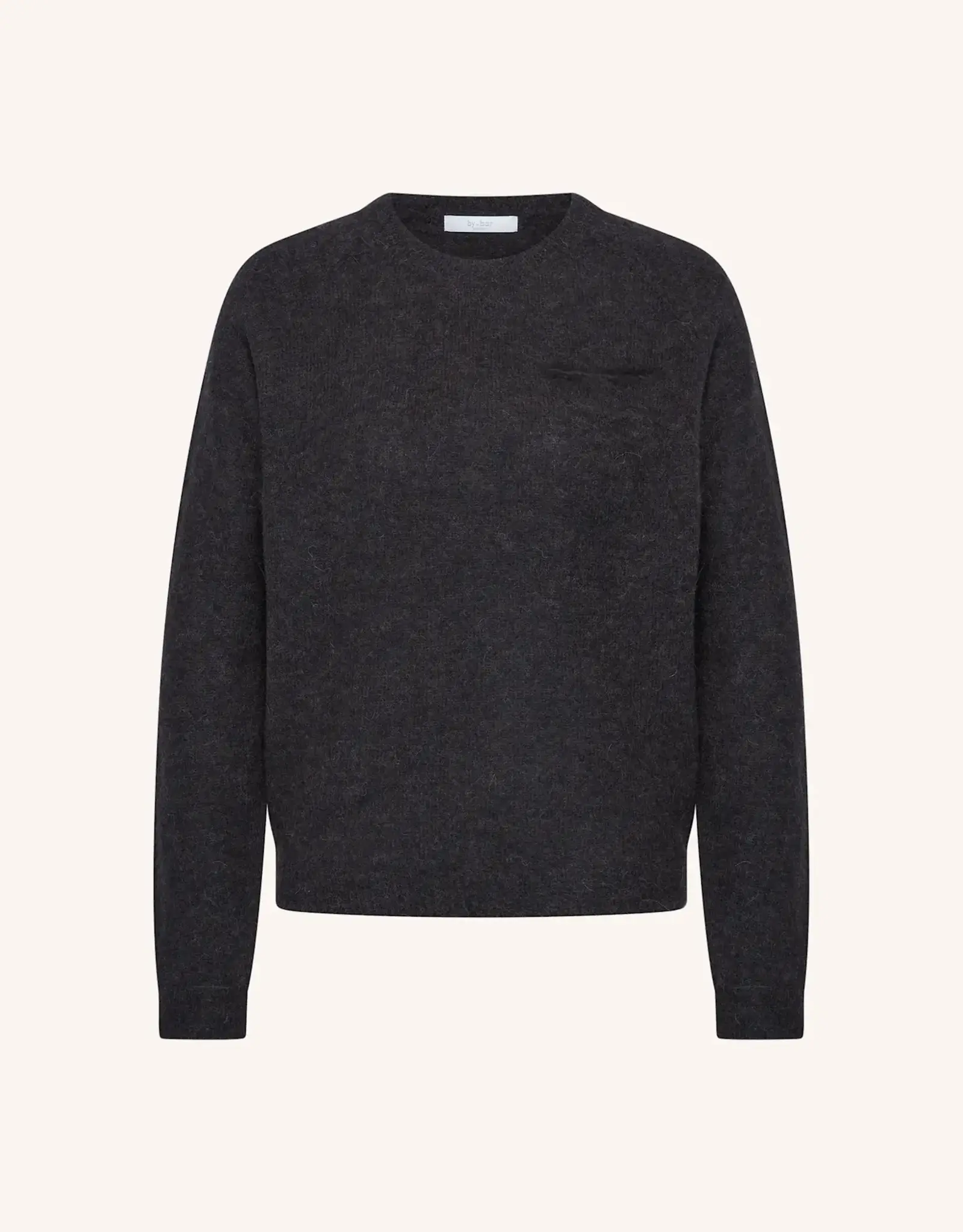 By-bar Trui - Polly - dark grey melee