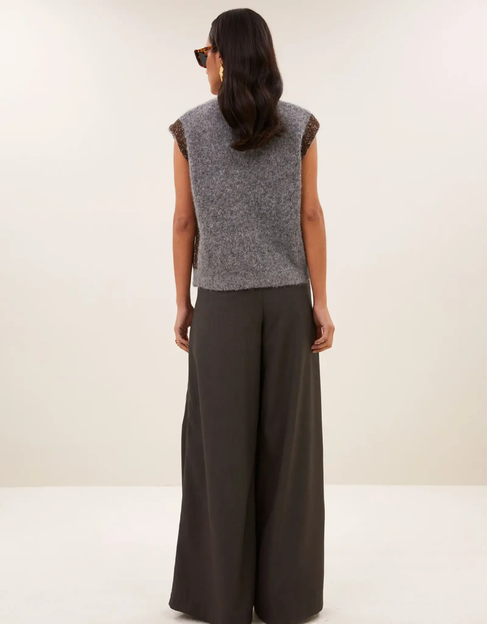 By-bar Trui - Noby spencer - grey melee
