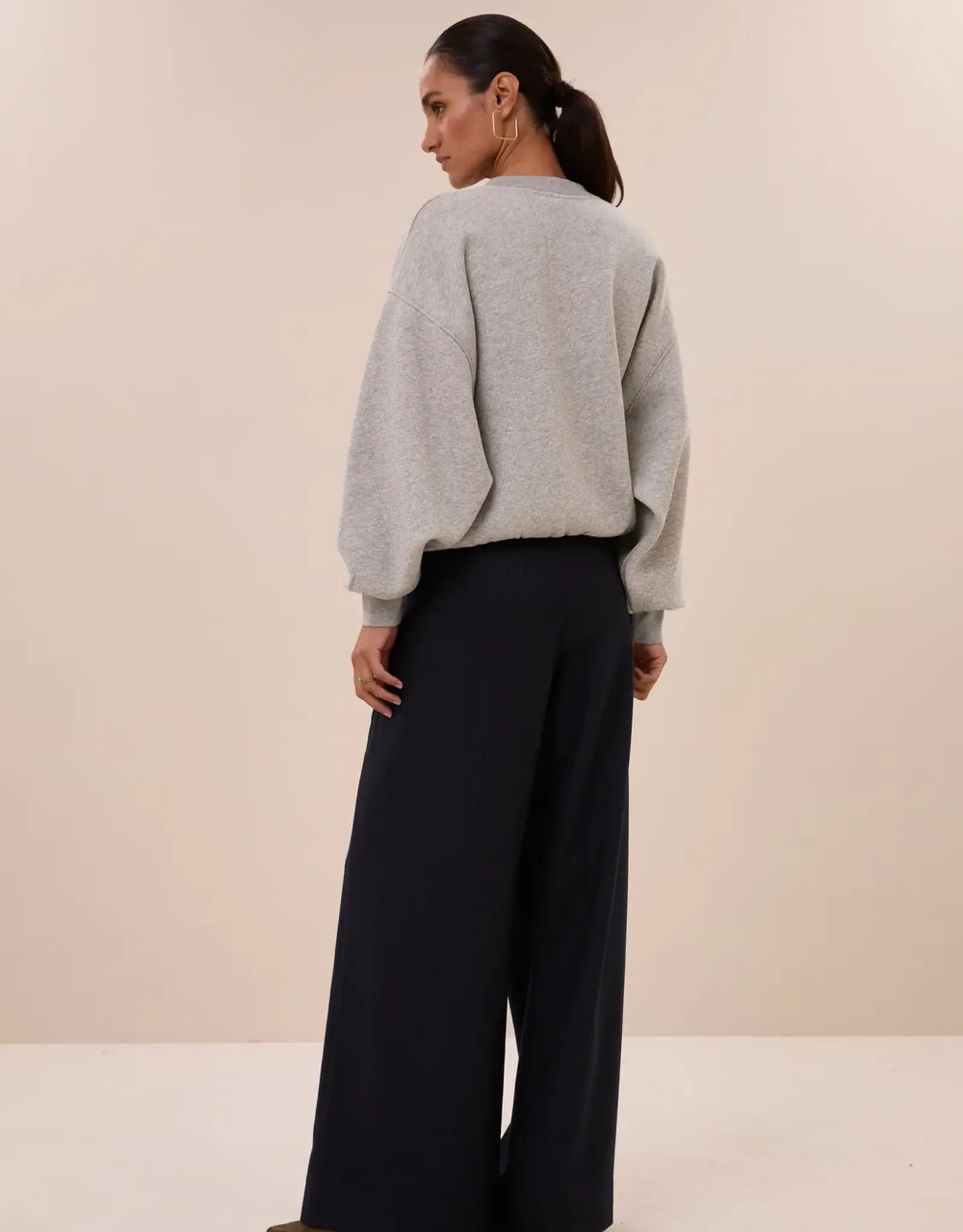 By-bar Trui - Mimi - mid grey melee